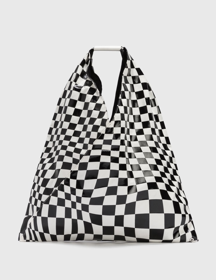Distorted Check Print Classic Japanese Bag Placeholder Image