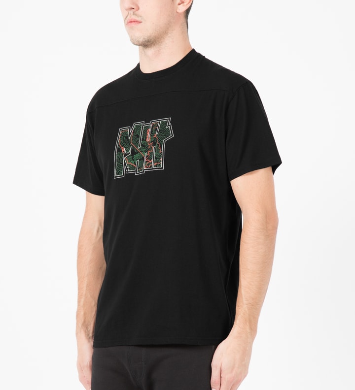 Maharishi x Undefeated Black CA/UK Jungle T-Shirt Placeholder Image