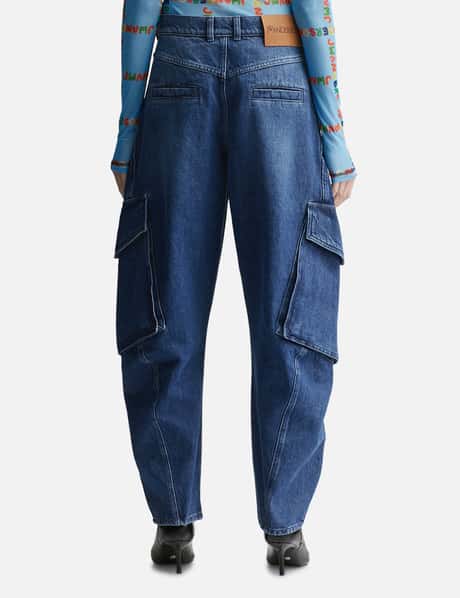 TWISTED CARGO Denim JEANS view 9