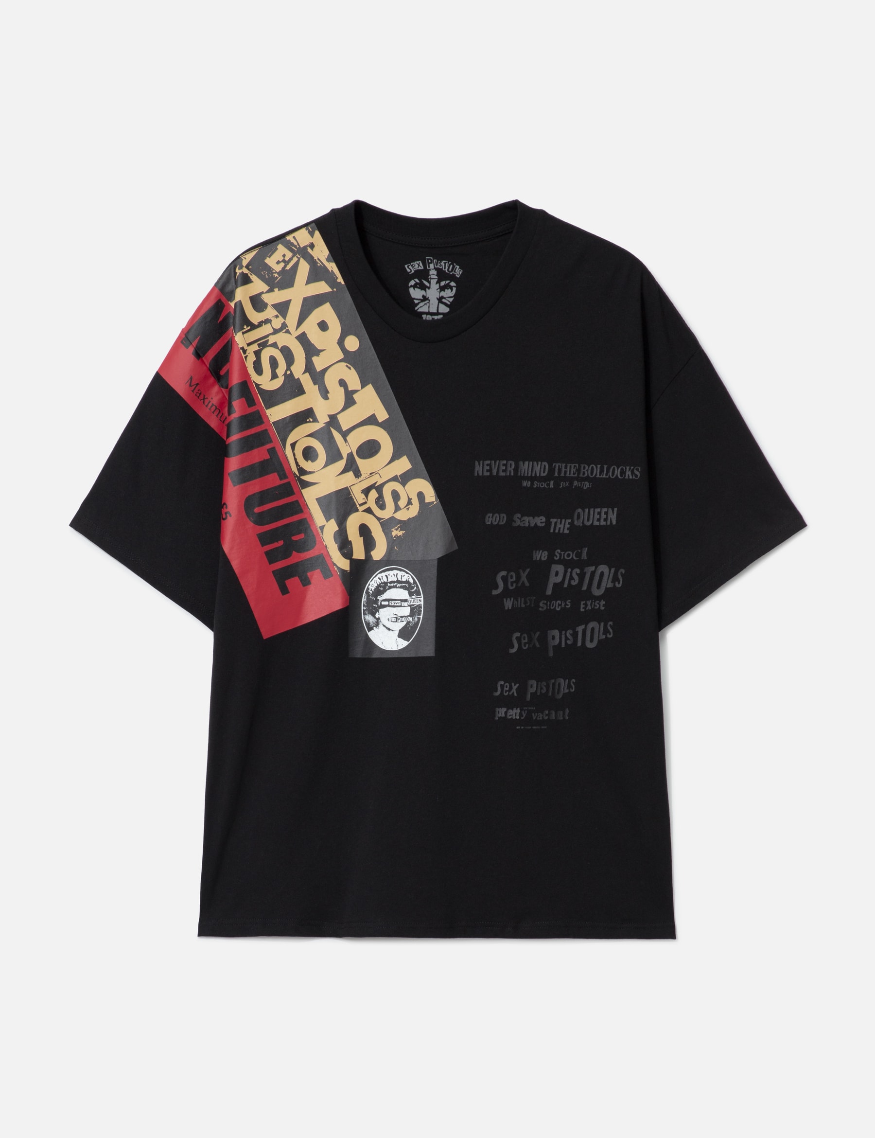 X Sex Pistols No Future Boxy Fit Short Sleeves T-Shirt view 16