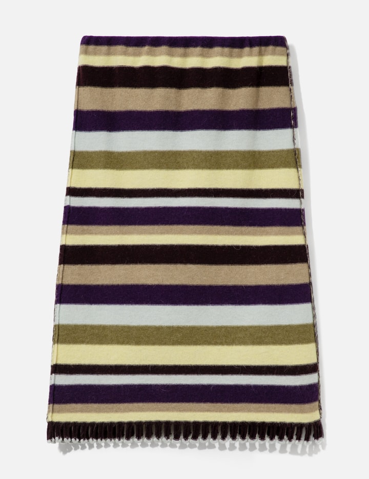 Perverze Mini Fringe Knit Skirt