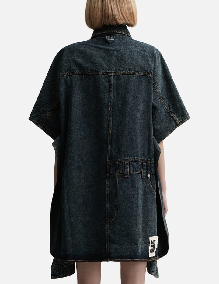 데님 카프탄 드레스-재킷 Placeholder Image