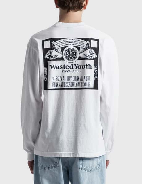 Wasted Youth - Wasted Youth X Pizza Slice Long Sleeve T-Shirt | HBX