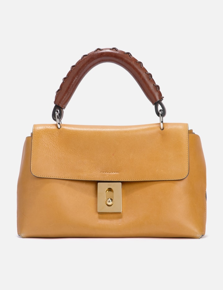 Chloé Chloe Leather Handbag In Burgundy