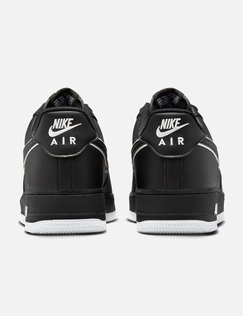 nike air force 1 low bold air black white