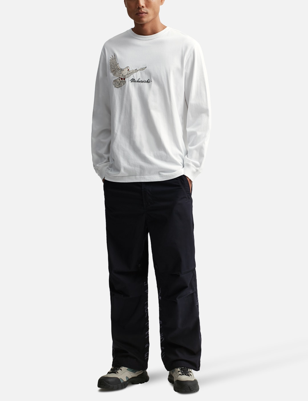 Peace Mount Maha Long Sleeve T-Shirt view 15