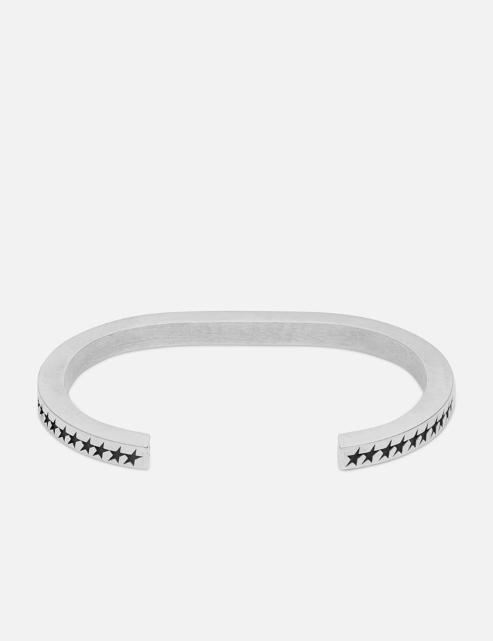 Twojeys Icon Monogram Bangle In Silver