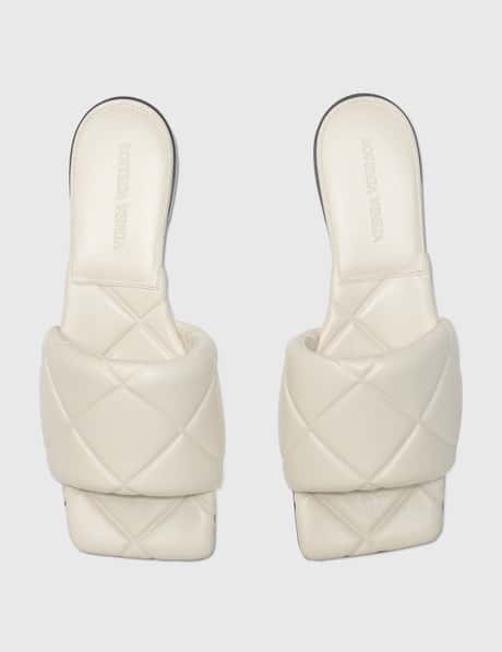 Bottega veneta 630039 Men\'s Sea‎ Salt Off-white Rubber Slip-on Sandals, sz 41 Bottega Veneta Mens Sandals | eBay main image 3