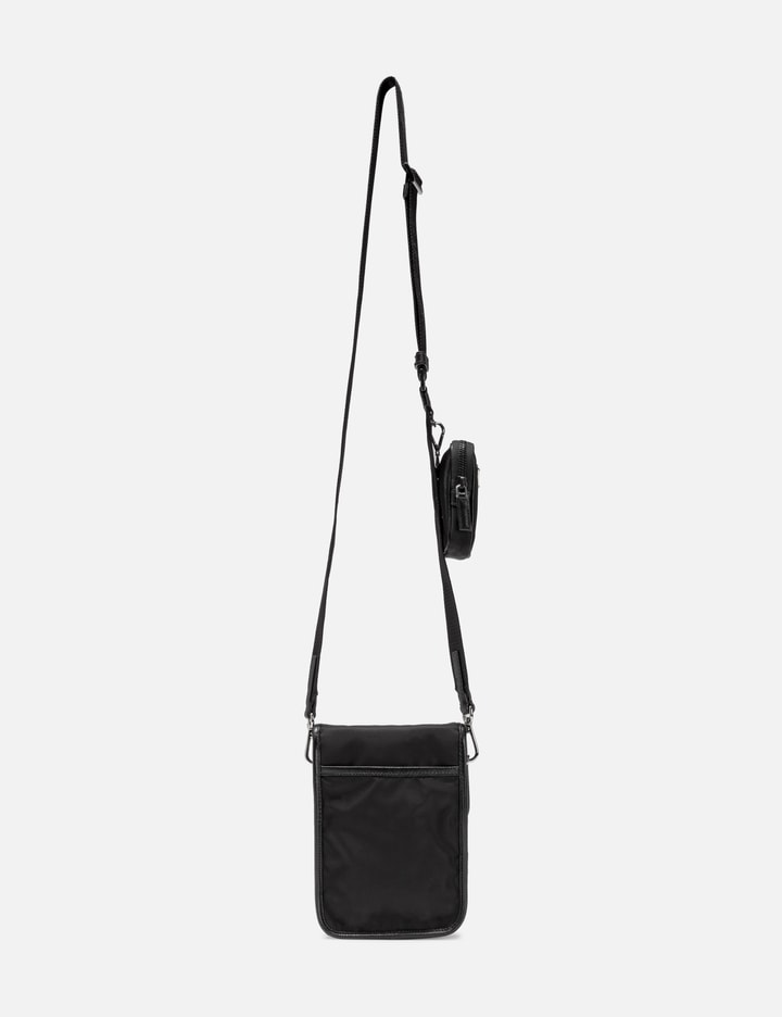 Black Re-Nylon cross-body bag