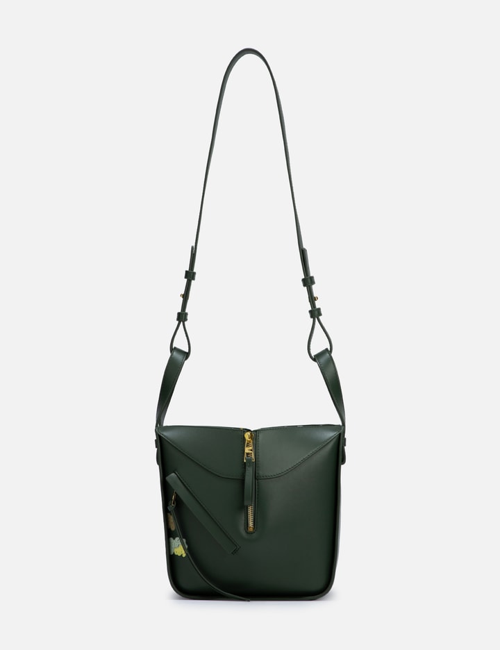 Shop Loewe Panda Compact Hammock Bag In Green