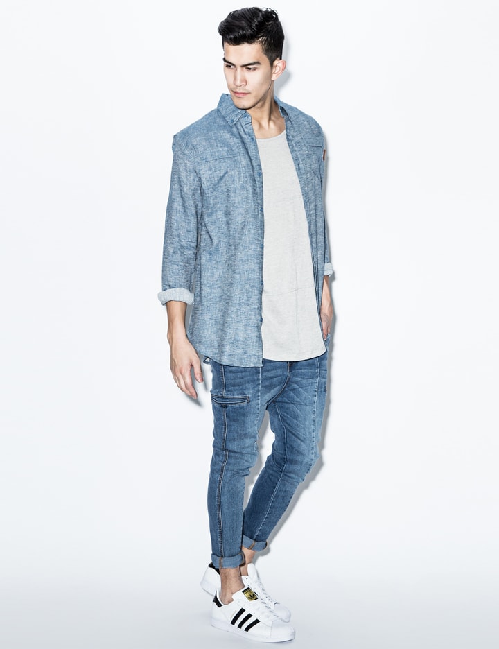 Blue Beam Woven Shirt Placeholder Image