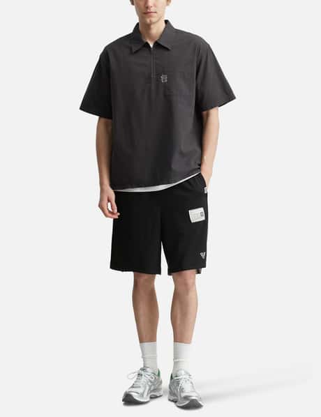 Seersucker Quarter Zip Shirt view 14