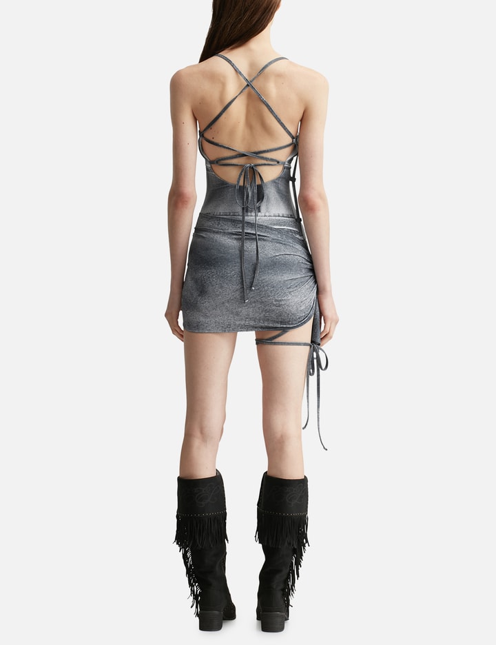 Denim Printed Swimsuit Placeholder Image