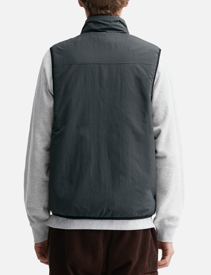 Thisisneverthat Tnt Gramicci Reversible Fleece Vest In Blue