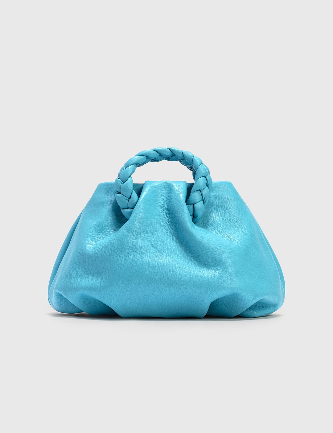 Hereu Bombon Leather Mini Bag - Blue