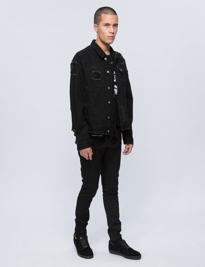 Sonic You Studded Denim Jacket Placeholder Image