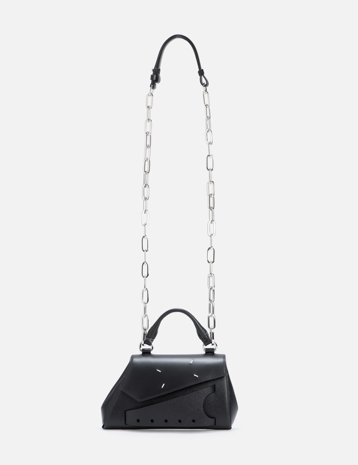 Shop Maison Margiela Snatched Asymmetric Micro In Black