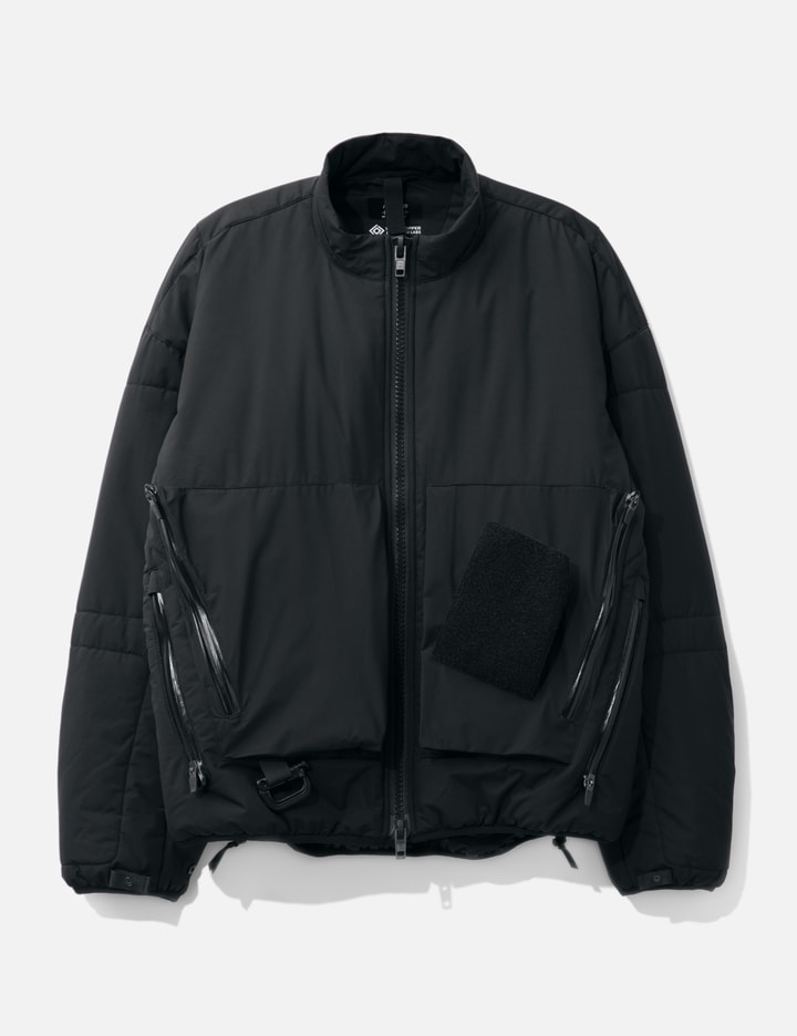 Acronym J91a-ws Windstopper Primaloft Modular Jacket In Black