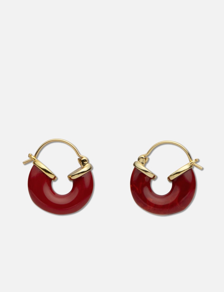 Anni Lu Petit Swell Hoop In Red