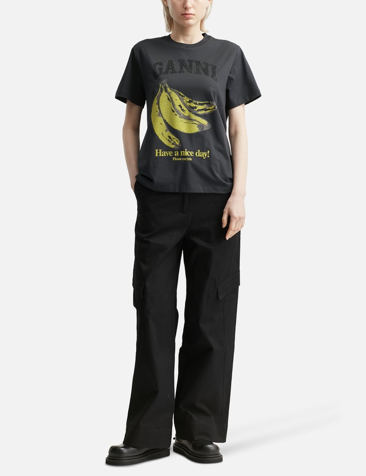 Banana Print T-shirt Placeholder Image