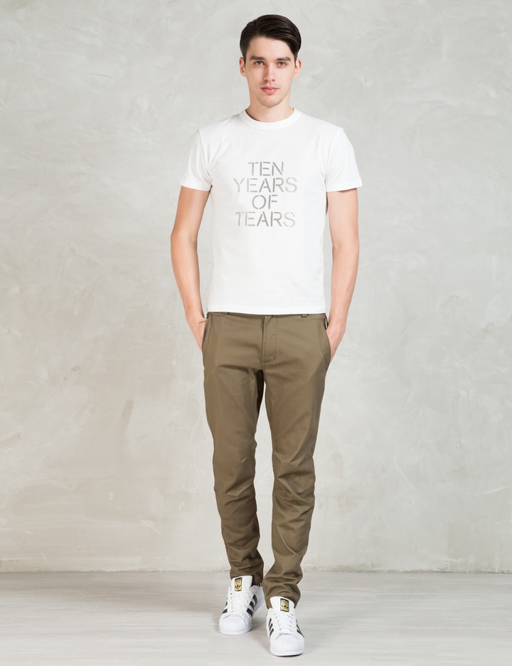 White Ten Years Of Tears S/S T-Shirt Placeholder Image