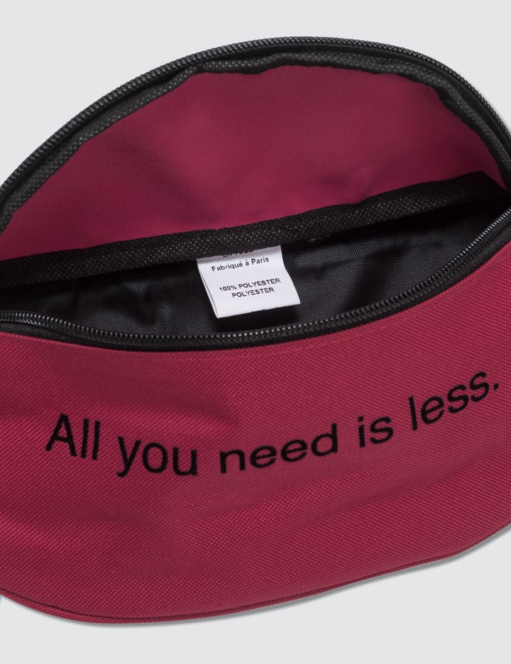 All You Need Is Less. Bum Bag Placeholder Image