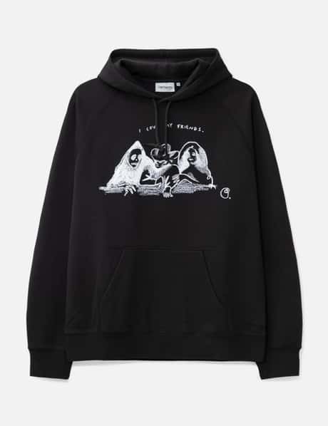 Carhartt Work In Progress Hooded Pepe Friends Sweatshirt