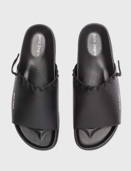 Black Mens Palm Angels Sliders Sliders Mens Palm Angels Slides