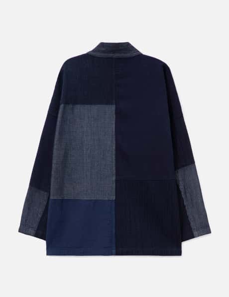 Patchwork Haori Jacket Rinse view 8