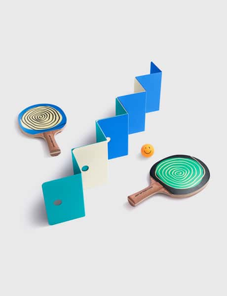 The Art of Ping Pong Swirl ArtNet: Ping Pong Set and Wall Decor in One