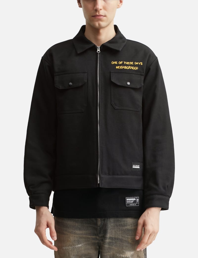 NEIGHBORHOOD◆20AW/ANORAK/N-JKT/ナイロンジャケット/S/ナイロン/BLK/無地/202TSNH-JKM04 ANORAK JACKET