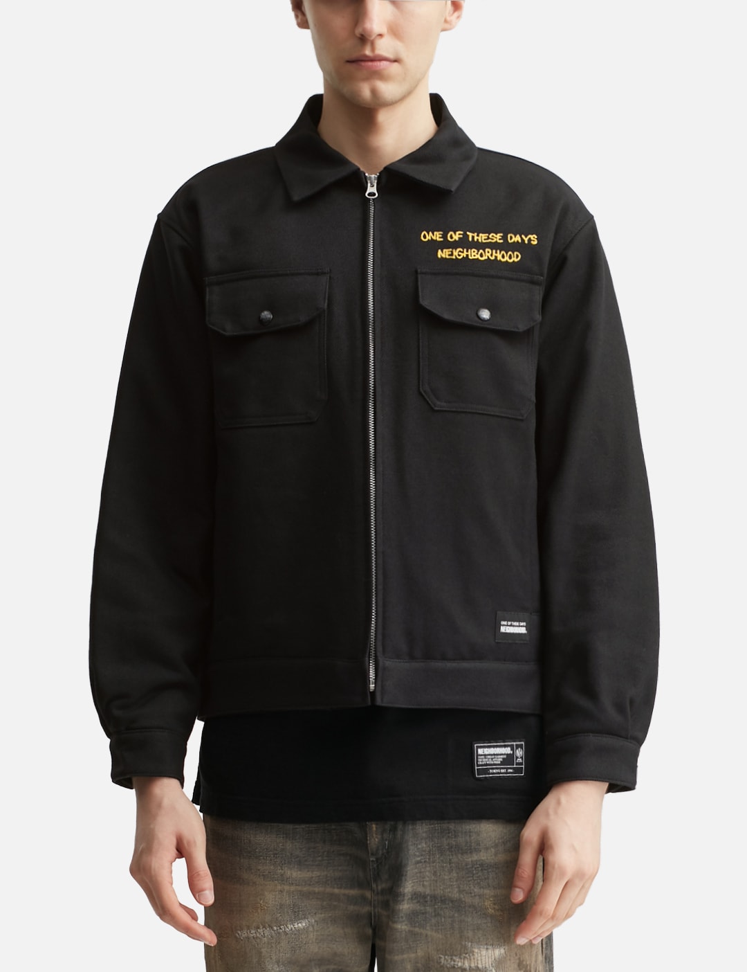 NH X OOTD . Zip Work Jacket view 12