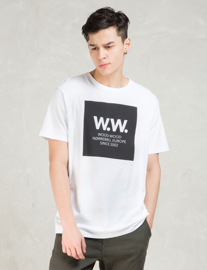 White WW Square T-shirt Placeholder Image