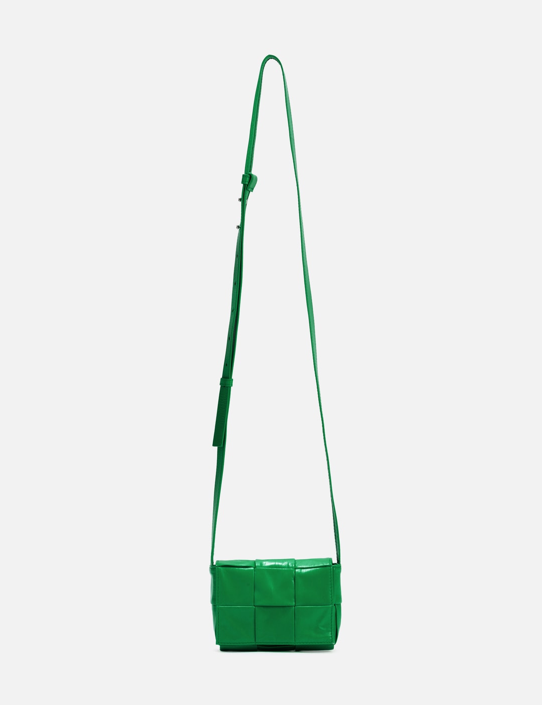 Bottega Veneta Leather Parakeet Belt - brand-new green  display picture 3