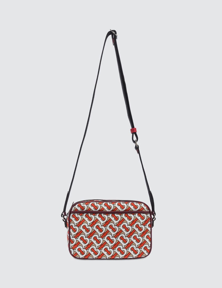Monogram Print and Leather Crossbody Bag Placeholder Image