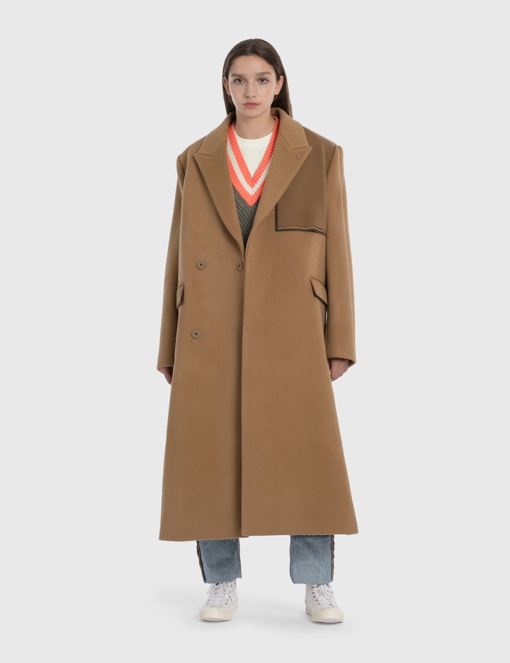 Oversized Wool Double Coat Placeholder Image