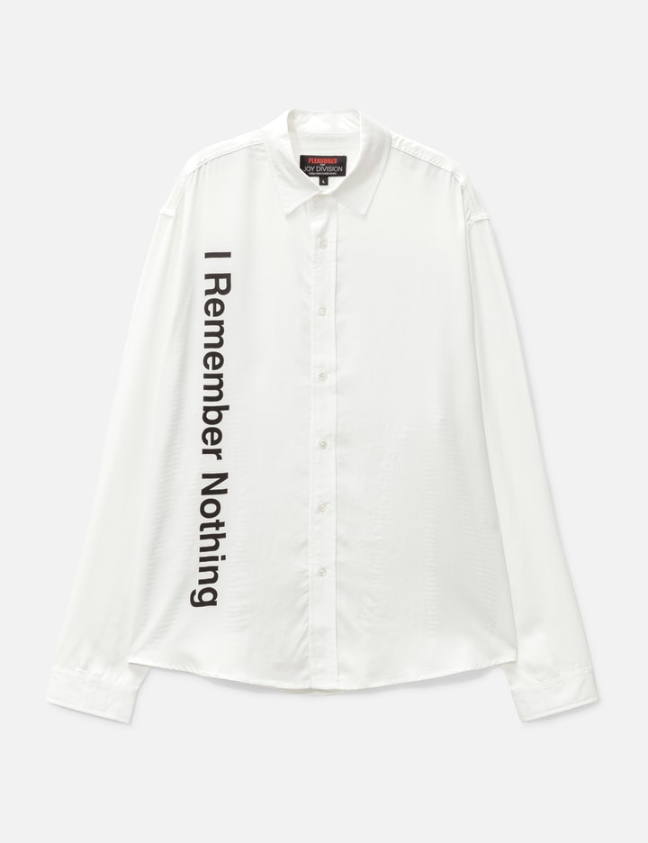 Shop Pleasures X Joy Division Nothing Button Down In White