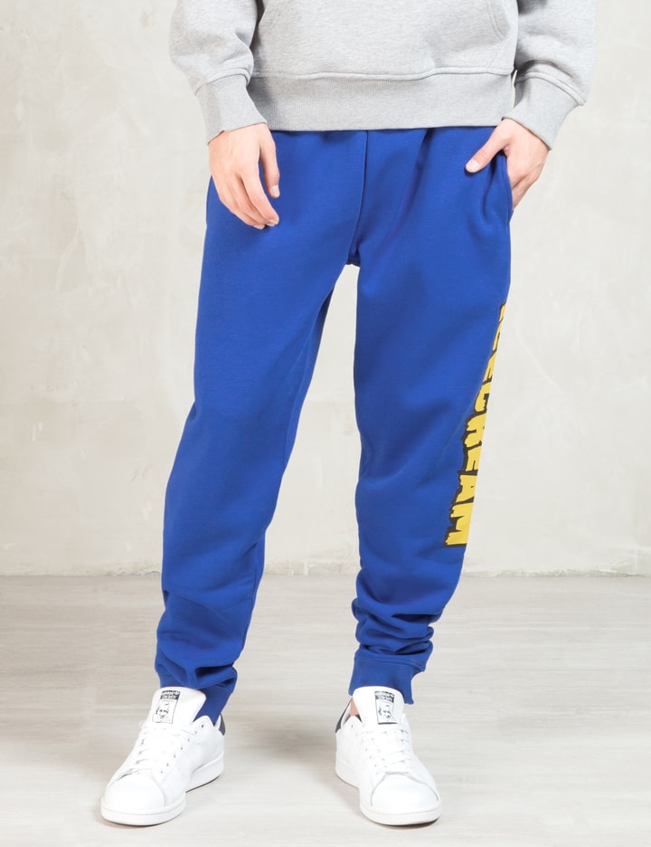 Blue Crunchy Logo Sweatpants Placeholder Image