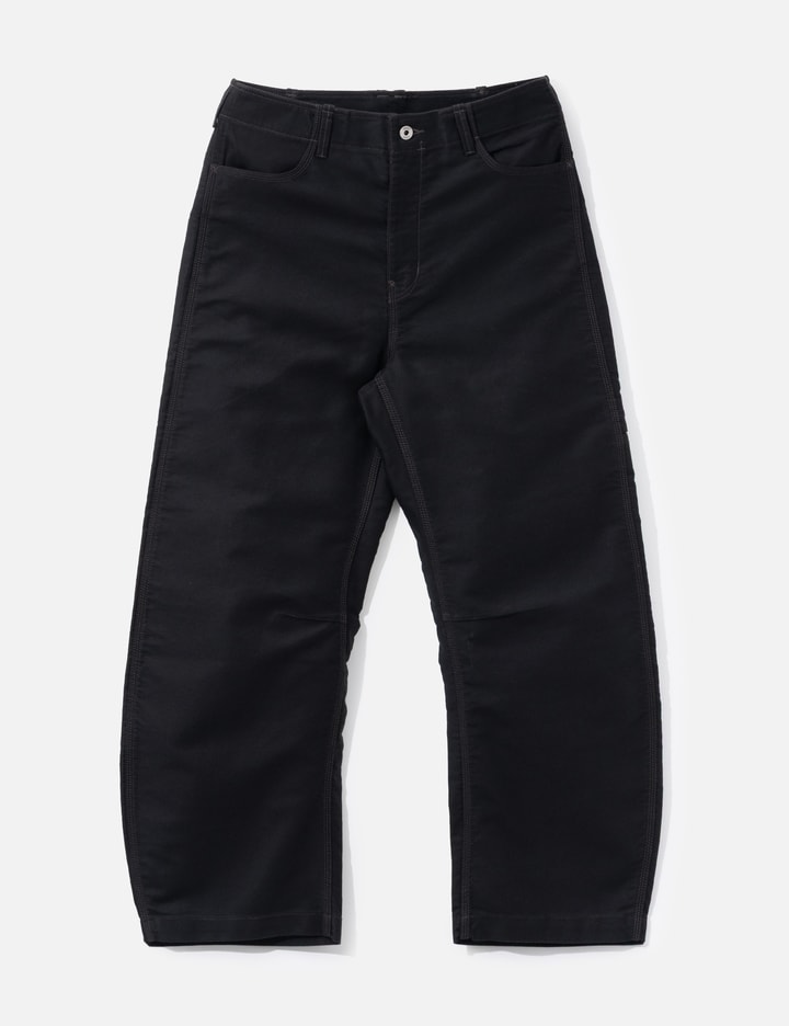COOR Deep Curved Jumbo Washed Pants