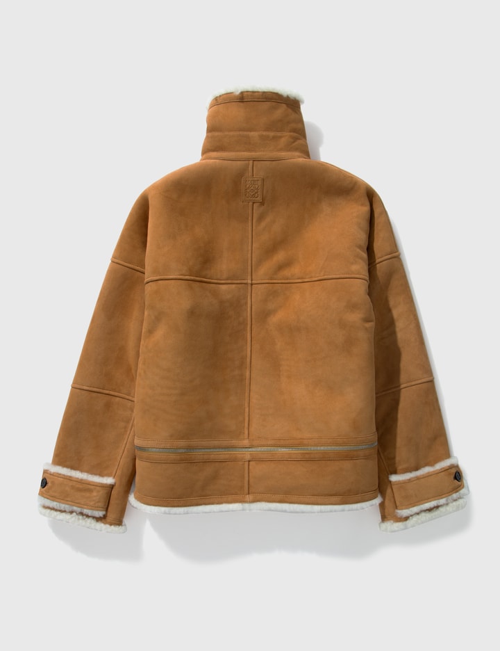 SHEARLING ZIPPED JACKET Placeholder Image