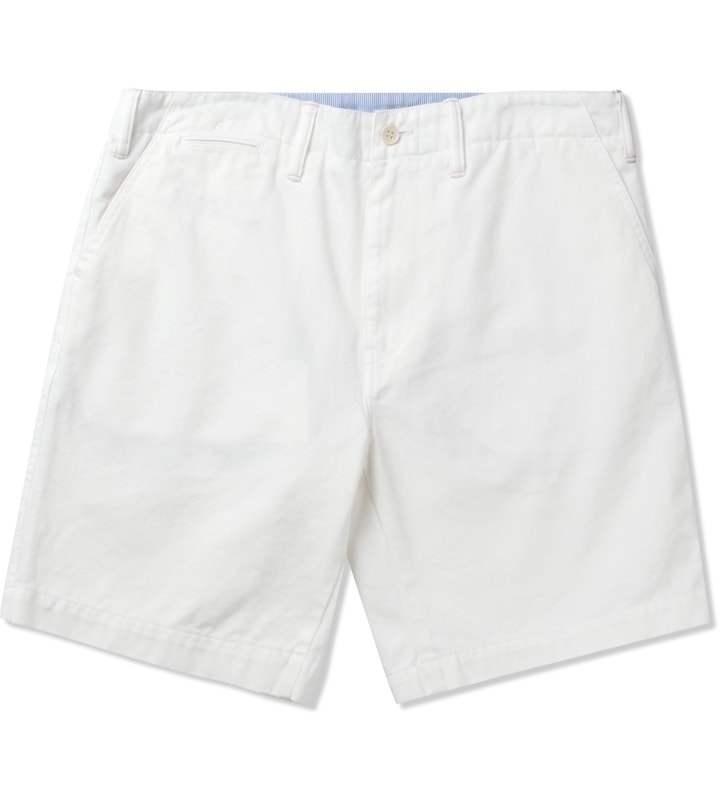 White Lomax Shorts Placeholder Image