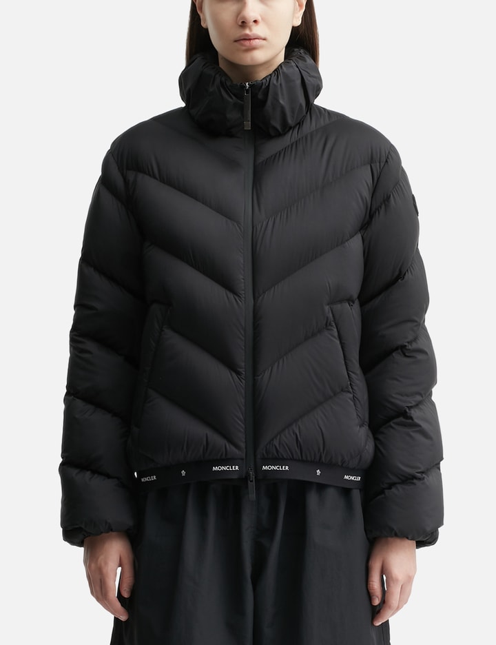Moncler Grignan Diagonal-quilted Short Down Jacket