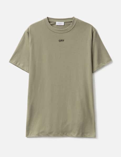 Off-White™ Off Stitch Slim T-shirt HBX Globally Curated