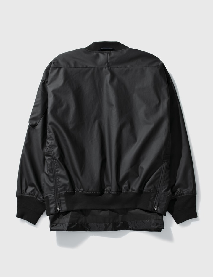 THE SYNTHETIC LEATHER BOMBER JACKET Placeholder Image
