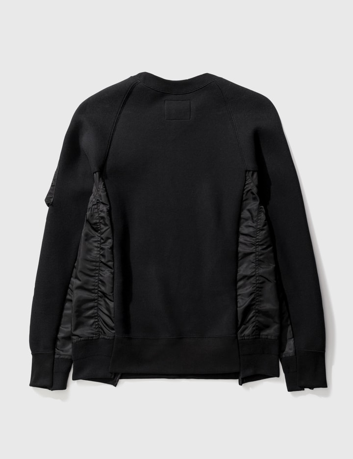 Sacai - Sponge Sweat MA-1 Pullover | HBX - Globally Curated 