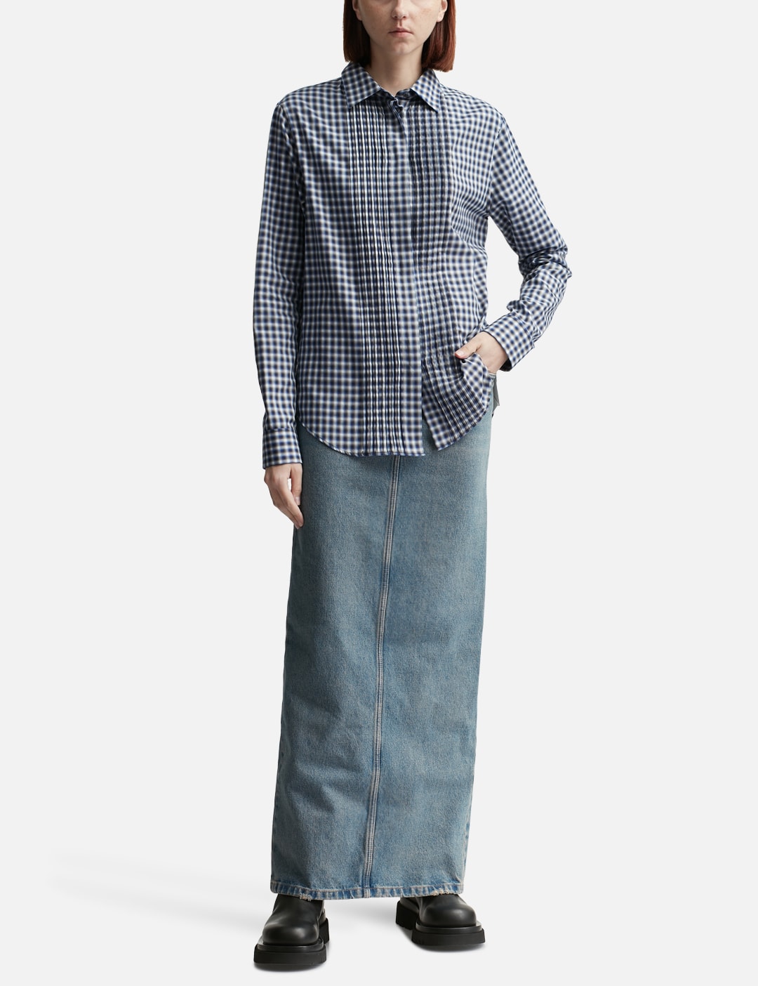 PLEATED SHIRT view 16