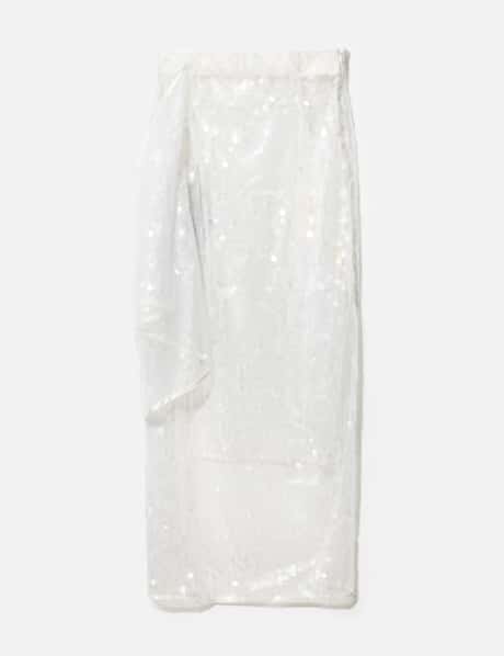 Clear Sequin Skirt view 5