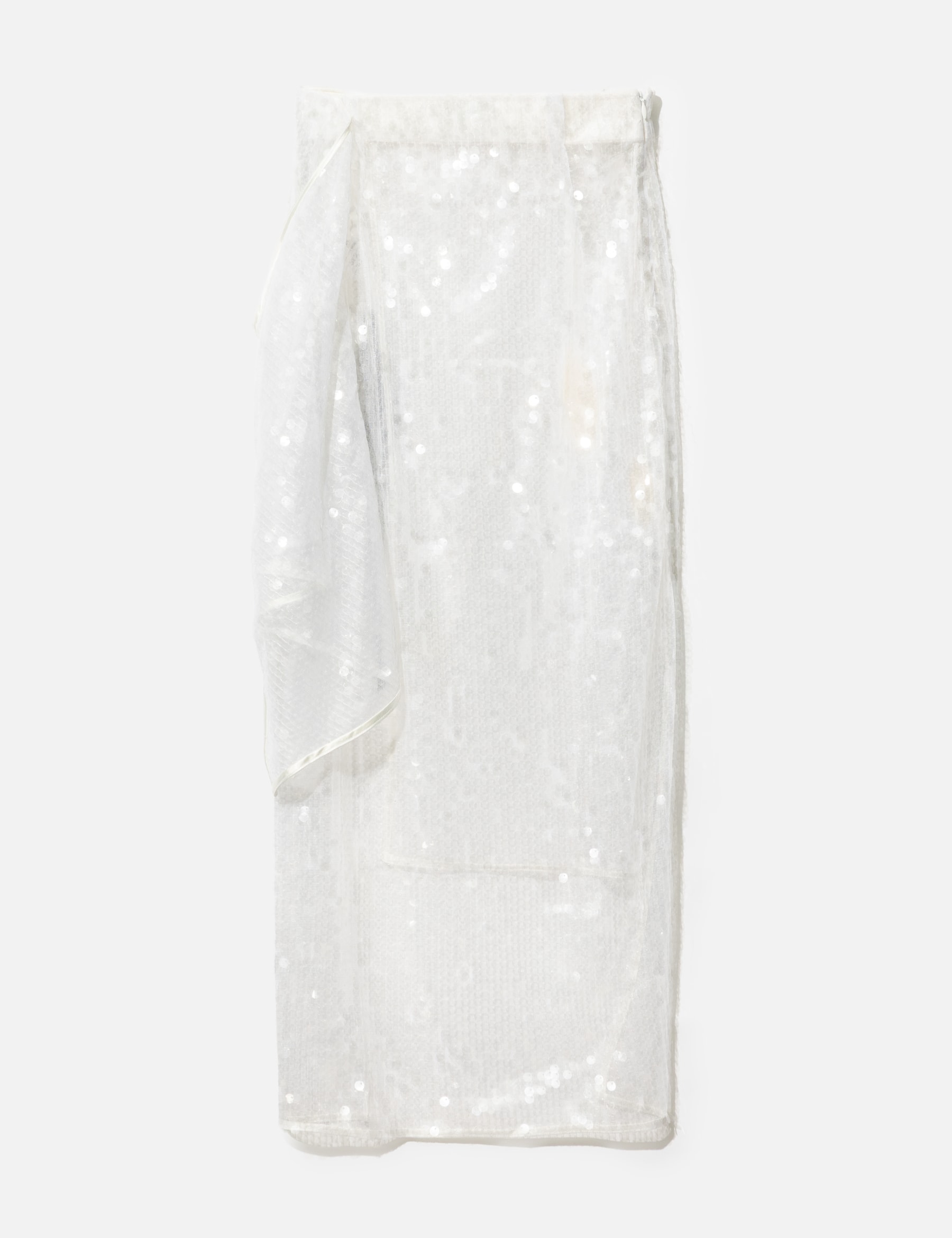 Clear Sequin Skirt view 8