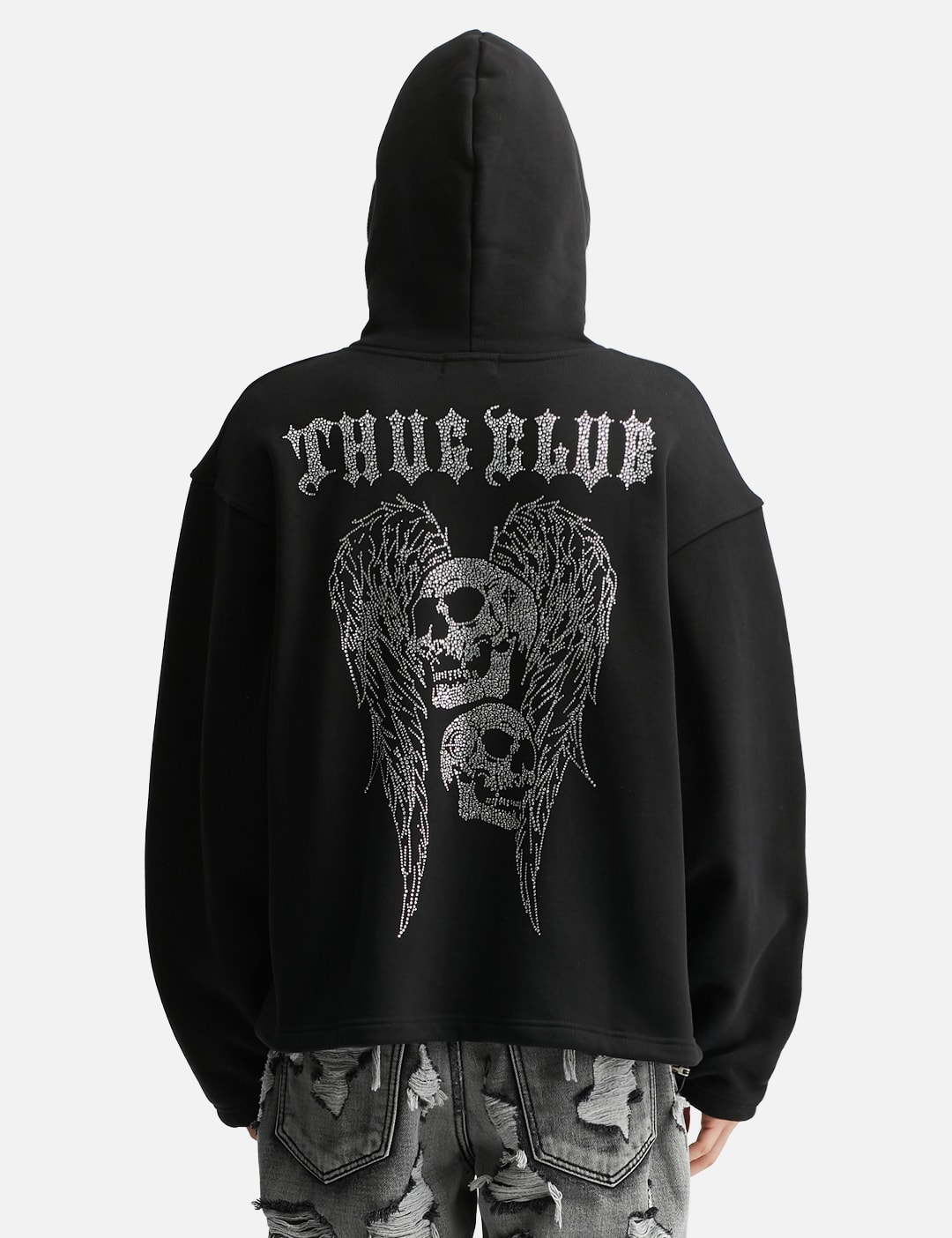 TC Angels Crystal Embellished Hoodie view 14