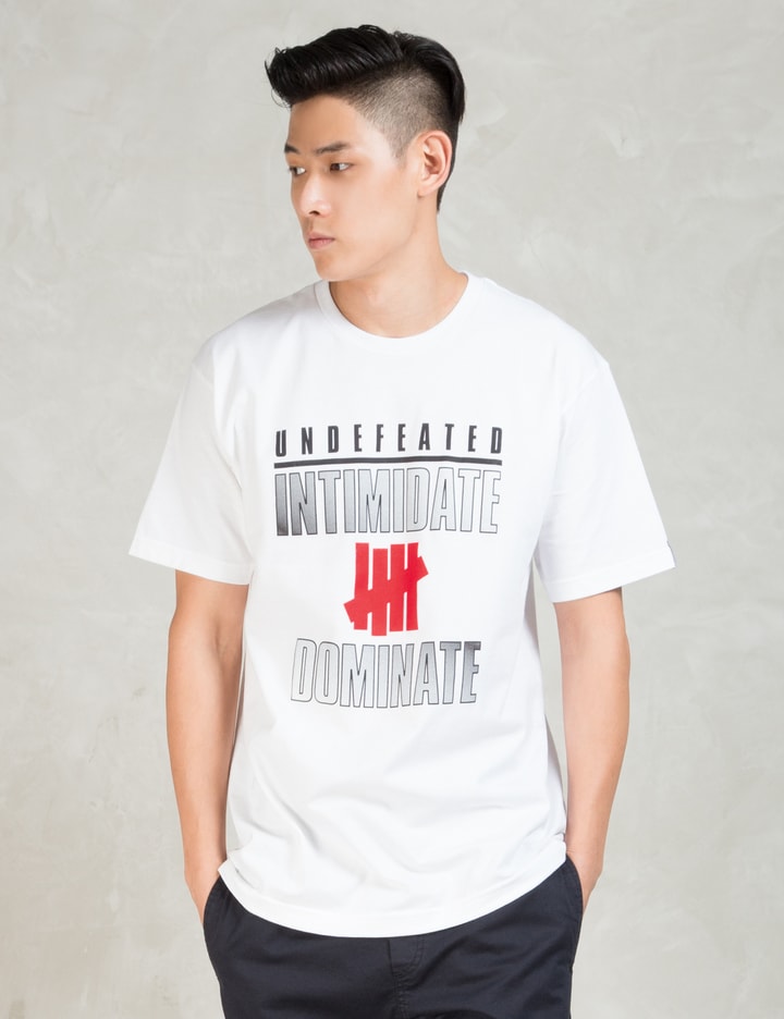 White Intimidate T-Shirt Placeholder Image